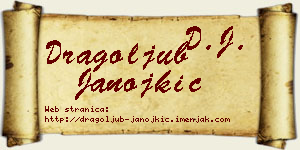 Dragoljub Janojkić vizit kartica